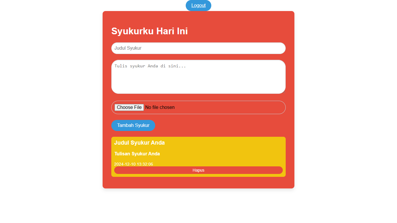 SYUKURKU Web